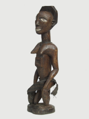 Ритуальная статуэтка народности Yombe. Страна происхождения - Демократическая республика Конго. 