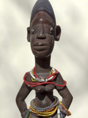 Кукла близнеца Yoruba Ibeji