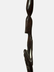 Статуэтка африканской женщины "Здесь", Кения
