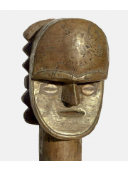 Африканская статуэтка навершие реликвария народности Bakota (Габон)