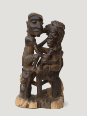 Африканская скульптура "Семейное дерево"