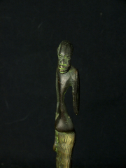 Статуэтка африканской женщины из бронзы «Матриархат». Страна происхождения - Кения. 