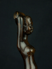 Статуэтка африканской девушки "На рассвете" из эбенового дерева 1425-2