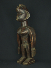 Антропоморфная двуполая фигура из дерева народности, вероятно, Yaka