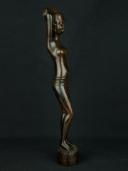 Статуэтка африканской девушки "На рассвете" из эбенового дерева 1425-2