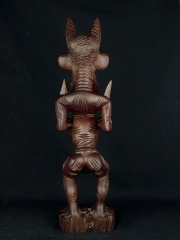 Африканская статуэтка из красного дерева "Бесогон" высотой 40 см