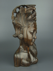 Статуэтка «Мадонна» из эбенового дерева