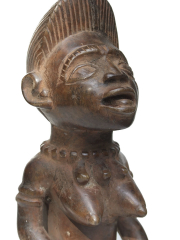 Статуэтка женщины Йомбе на коленях
