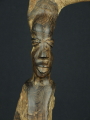 Красивая и оригинальная статуэтка африканской женщины из Зимбабве