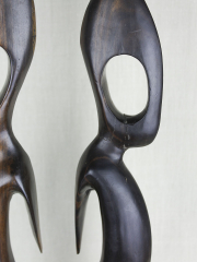Статуэтки из эбенового дерева «Влюбленная пара»