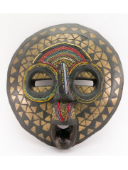 Африканская декоративная маска из Ганы Akan Anoma