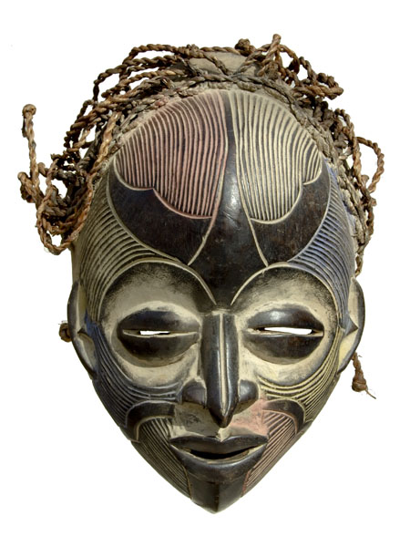 Купить подлинную африканскую маску Chokwe с доставкой по всей России