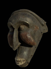 Африканская маска Bangwa Night Society Mask