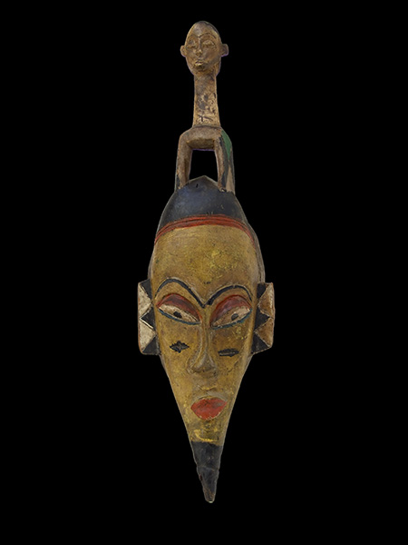 Ритуальная африканская маска Guro