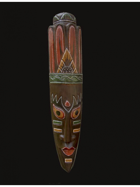 Деревянная маска из Индонезии "Богиня" 