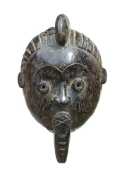 Ритуальная маска народа Мосси 