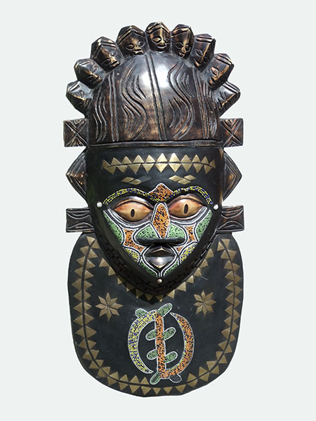 Декоративная маска народности Akan 2216
