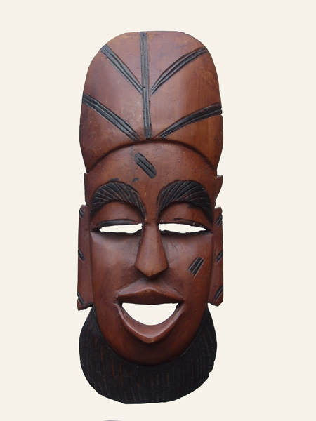 Купить африканскую маску и керамики "Дух пустыни"