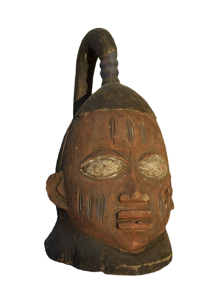 Шлем маска народности Yoruba (Бенин)