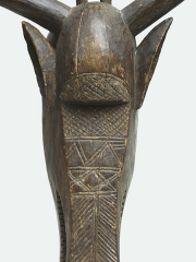 Купить ритуальную африканскую маску народности Bamana из дерева