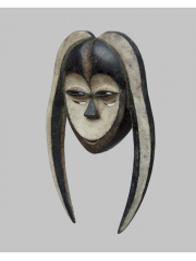 Африканская маска Kwele, Габон, Конго