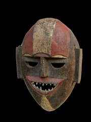 Африканская маска народности Boa, страна происхождения Конго