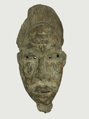 Купить старую африканскую маску народа Punu для коллекции