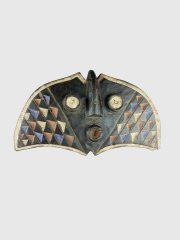 Африканская маска народности BWA Hawk/Butterfly, Буркина-Фасо