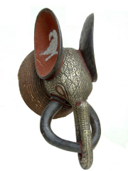 Африканская маска слона Babanki, страна происхождения Камерун