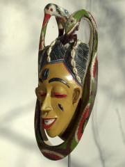 Африканская маска народности Guro