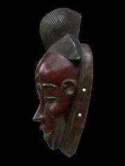 Африканская маска Yaure (Yohure)