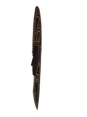 Настенная маска народности Chambri. Страна происхождения Папуа Новая Гвинея (Океания). Материал дерево, краска, раковины. Высота 55 см. 