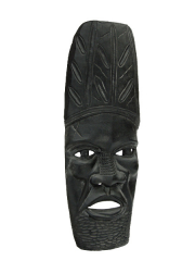 Купить африканскую настенную маску из дерева "Между небом и землей". Цена 3800 рублей. Доставка по всей России