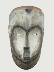 Ритуальная маска народности Fang. Страна происхождения - Габон