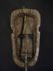 Африканская маска "Вождь" из эбенового дерева