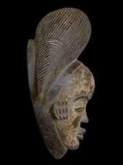 Эффектная и выразительная африканская маска из Габона Punu