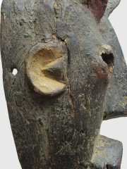 Африканская маска народности Nuna. Страна происхождение - Буркина Фасо