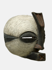 Африканская маска Luba из Конго