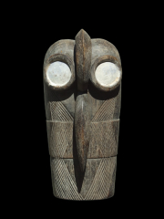 Купить африканскую маску в виде птицы из дерева народности Bembe