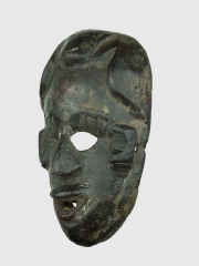 Африканская маска Igbo с красивой патиной