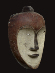 Африканская ритуальная маска народности Fang