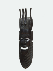 Купить африканскую маску из эбенового дерева "Союз четырех"