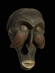 Африканская маска Bangwa Night Society Mask