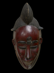 Африканская маска Yaure (Yohure)