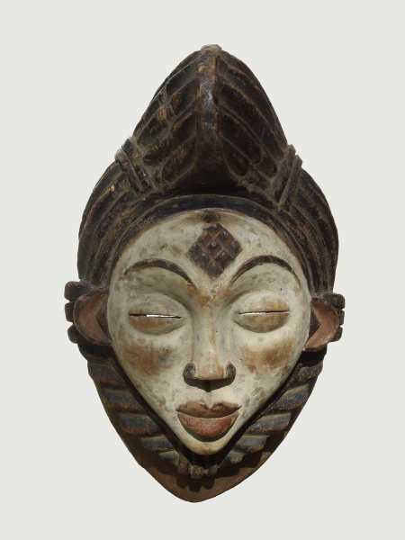 Африканская маска народности Punu 