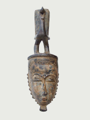 Церемониальная (ритуальная) маска народности Baoule