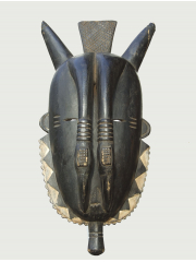 Африканская маска птицы-носорога Ligbi Hornbill