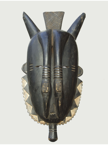 Африканская маска птицы-носорога Ligbi Hornbill
