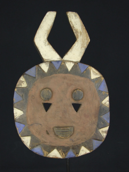 Аутентичная ритуальная африканская маска Baule Goli Kple Kple