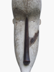 Африканская маска Fang Ngil из дерева